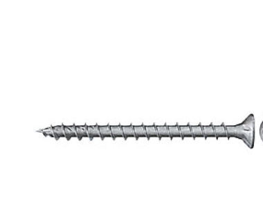 Powerfast Spånskrue Bz - Fuldgev., 4,5X25mm, Bz/Udendørs, Tx20 Uh, Pakke A 200Stk