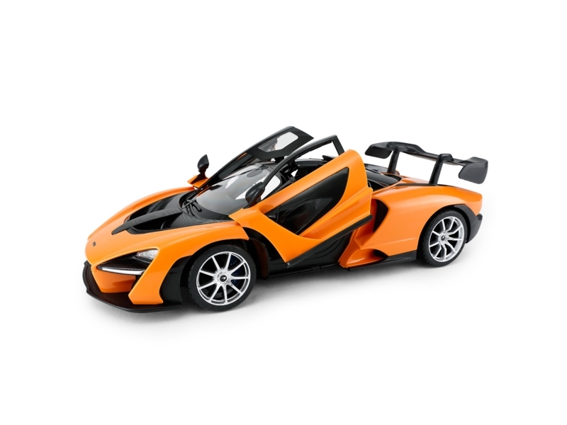 Rastar R/C 1:14 Mc Laren Senna Hvid&Orange