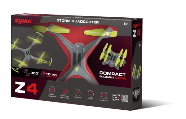 Syma R/C Z4 STORM QuadCopter Grey