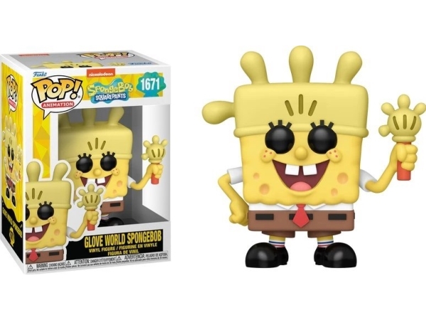 Funko Pop Vinyl Spongebob W/ Glove Light