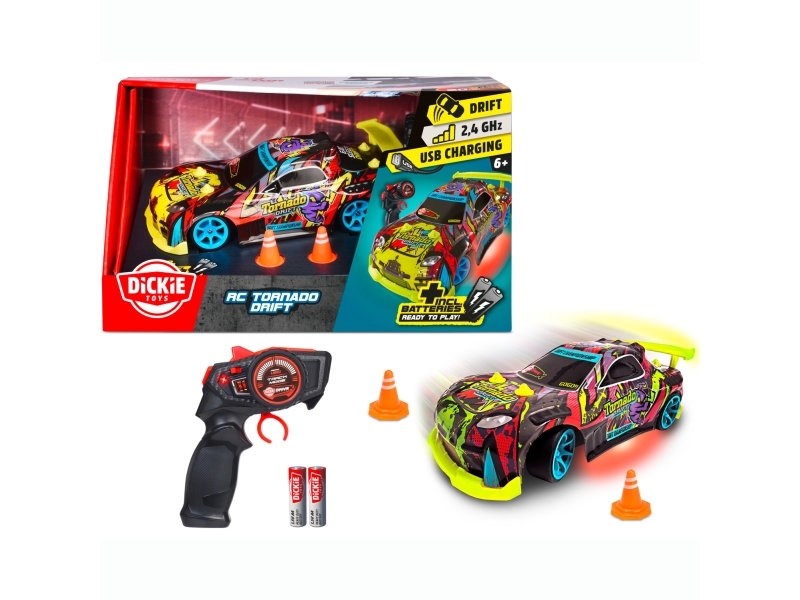Dickie Dickie Rc Tornado Drift, Rtr 2,4 Ghz 201104007