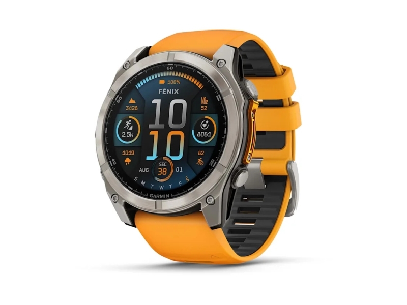 Garmin Fenix 8, 3,56 cm (1.4), AMOLED, Pekskärm, 32 GB, GPS, 76 g | Sport & Träning - Pulsklockor & Smartwatches - Pulsklockor | GameStuff