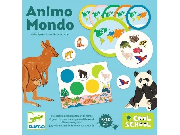 Djeco Spel - Cool School - Animo Mondo (Dj08198) (Dj08198)