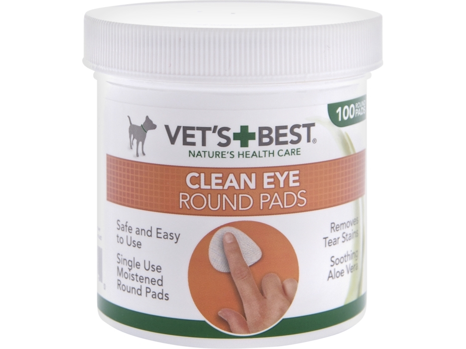 Vets Best Clean vatrondeller til øjenpleje 100 stk.