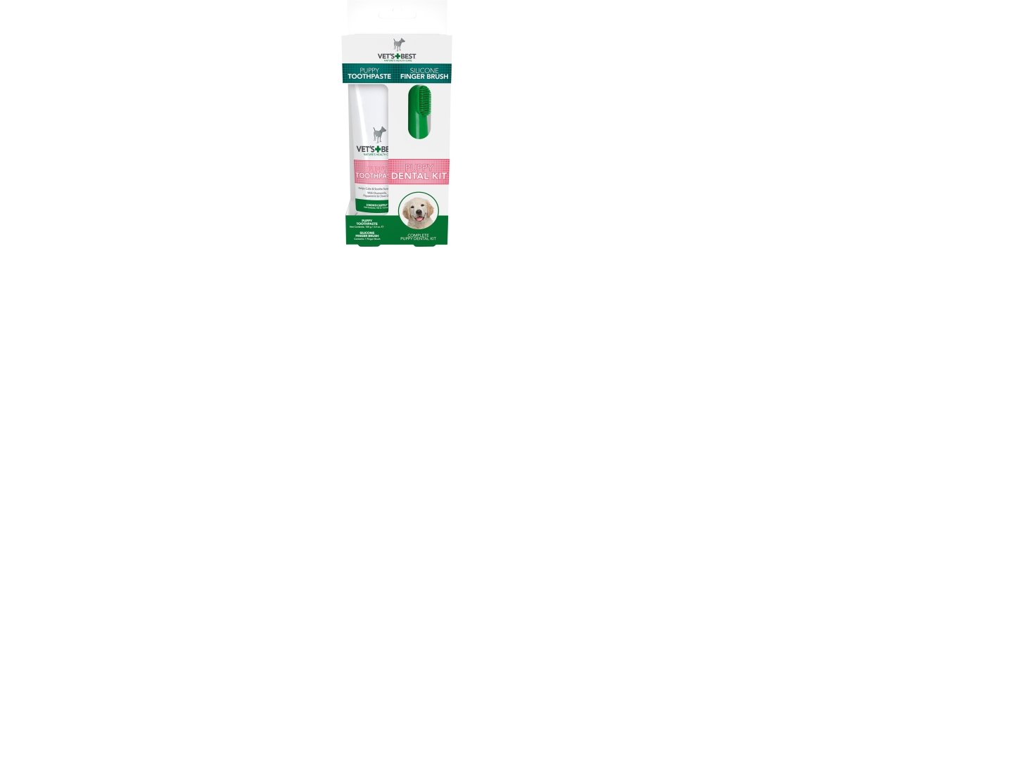 Vets Best tandvårdssats för valpar | Sällskapsdjur - Hund - Mat- och vattenskålar | GameStuff