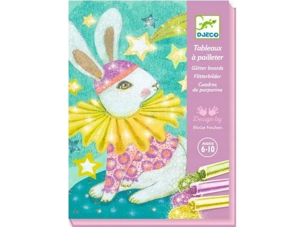 Djeco Glitter Sand: Djurens karneval