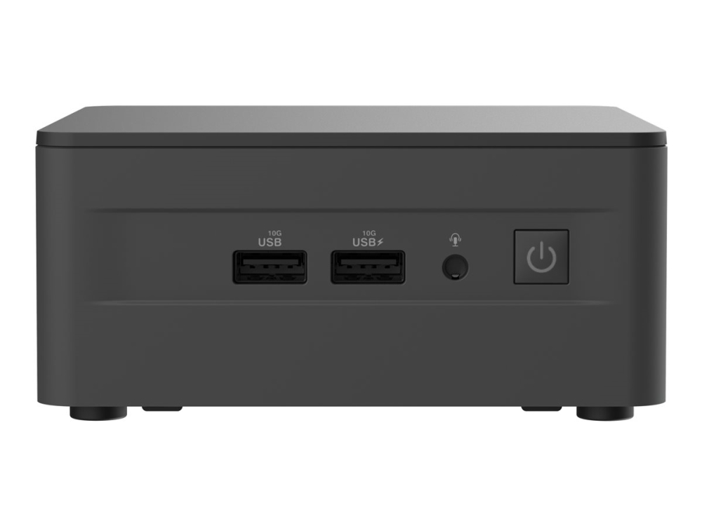 ASUS NUC 13 Pro Tall Kit RNUC13ANHI70003 - Barebone - mini-PC 1 x Core i7 1360P / upp till 5 GHz - RAM 0 GB - Intel Iris Xe-grafik - Bluetooth 5.3, IEEE 802.11ax (Wi-Fi 6E), Gigabit Ethernet, 2.5 Gigabit Ethernet - svart | Datorer & Surfplattor - Stationära datorer - Barebones | GameStuff