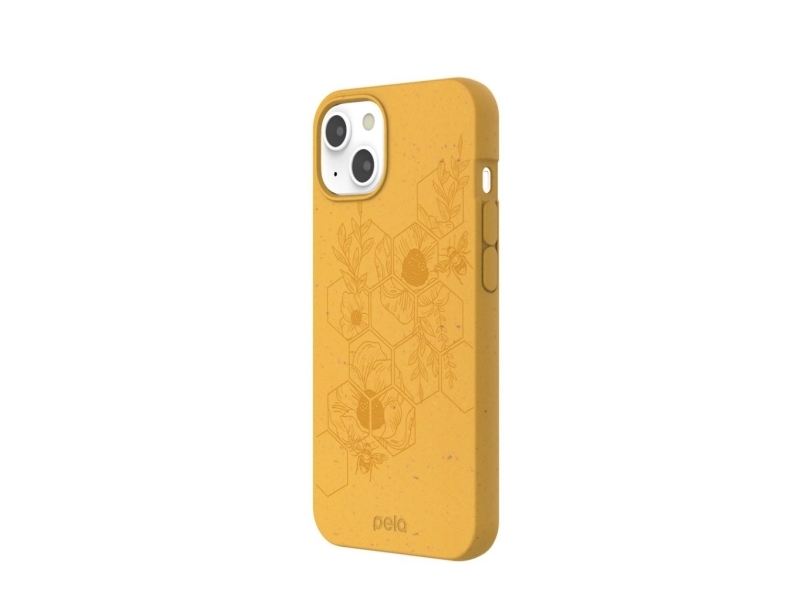 Pela Classic Honey Umweltfreundliche Iphone 13 Hülle - Hive Edition