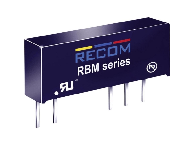RECOM RBM-0512D DC/DC-omvandlare print 41 mA 1 W 2 utgångar | DC - DC | GameStuff