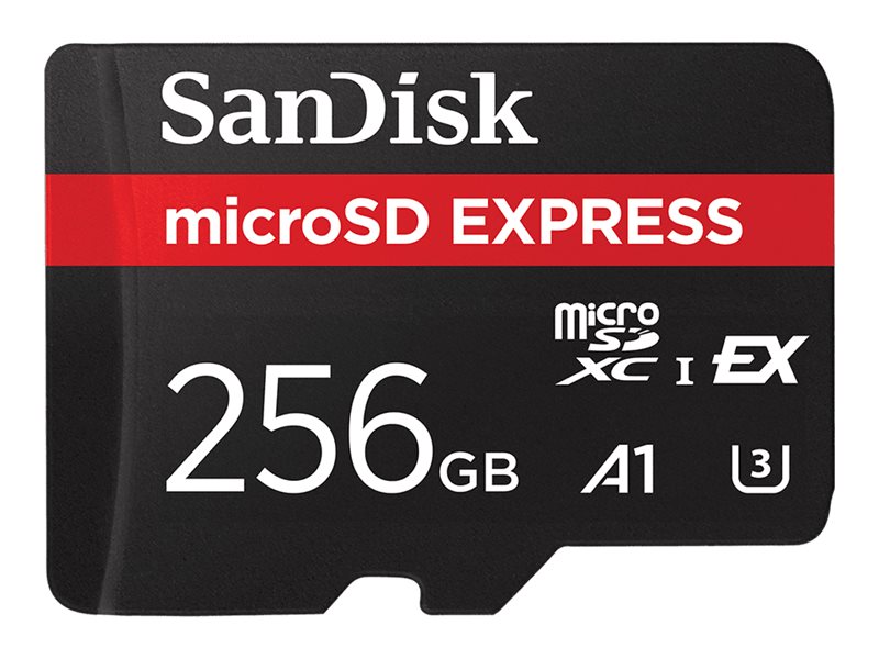 Sandisk Express - Flashhukommelseskort - 256 Gb - Microsdxc Uhs-I