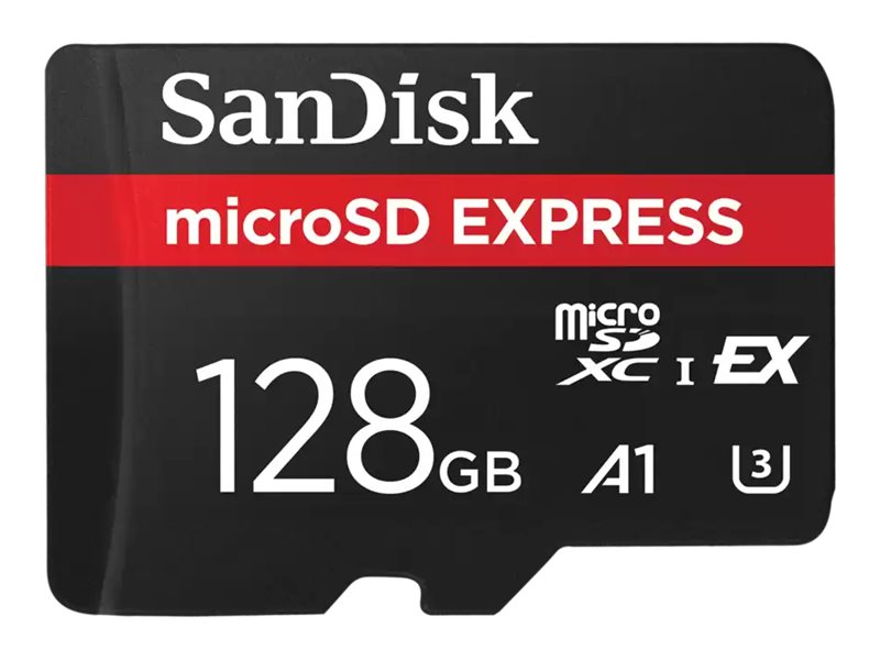 Sandisk Express - Flashhukommelseskort - 128 Gb - Microsdxc Uhs-I