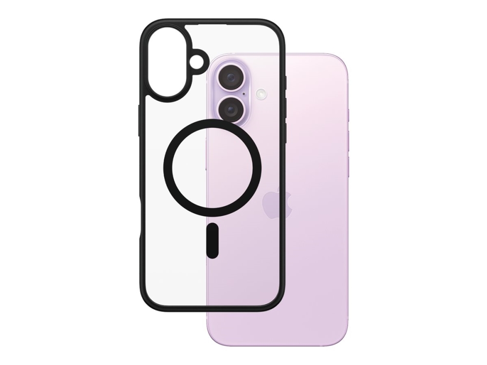 Panzerglass Hardcase - Bagsidecover Til Mobiltelefon - Magsafe-Kompatibilitet - Polykarbonat, Termoplastisk Polyuretan (Tpu) - Sort - For Apple Iphon