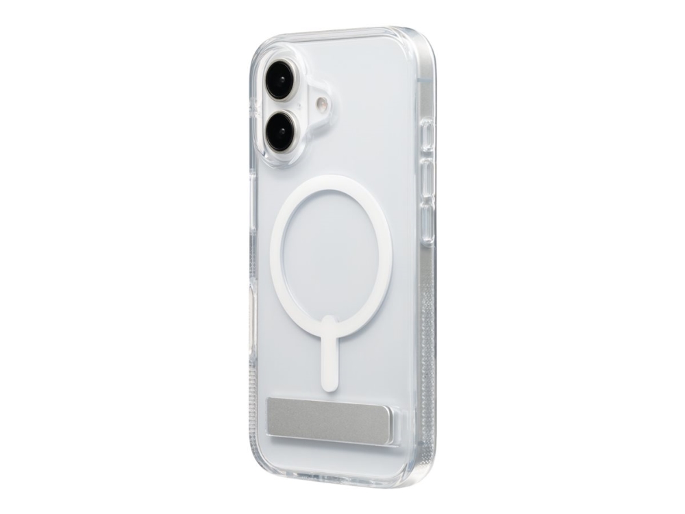 Zagg Crystal Palace Snap - Bagsidecover til mobiltelefon - med kickstand - MagSafe-kompatibilitet - klar - for Apple iPhone 16