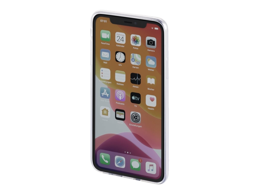 Hama Essential Line "Crystal Clear" - Bagsidecover Til Mobiltelefon - Termoplastisk Polyuretan (Tpu) - Gennemsigtig - For Apple Iphone 12, 12 Pro