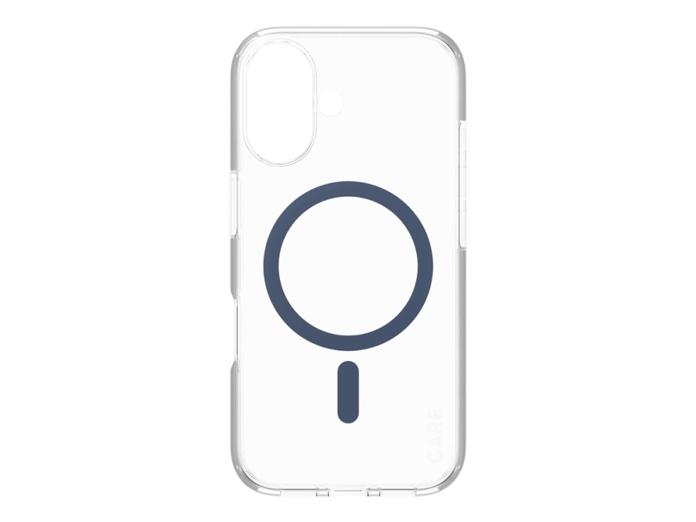 CARE by PanzerGlass Urban Combat - Baksidesskydd för mobiltelefon - MagSafe-kompatibilitet - oleofobisk beläggning, termoplastisk polyuretan (TPU), polykarbonat (PC) - blå, transparent - för Apple iPhone 16 | Tele & GPS - Mobil tillbehör - Skydd & Väskor | GameStuff