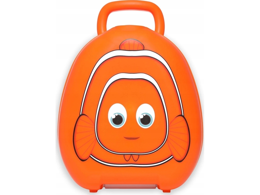 Mokomasis nešiojamas naktipuodis My Carry Potty, žuvelė, oranžinės spalvos