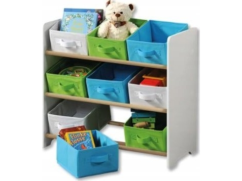 Kesper opbevaringshylde til børn, FSC, farve: hvid