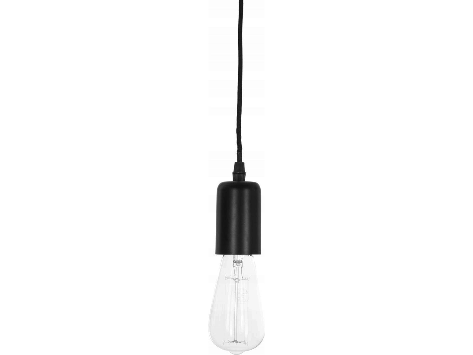 Atmosphera Hängeleuchte Glühbirne Lampe, Schwarz