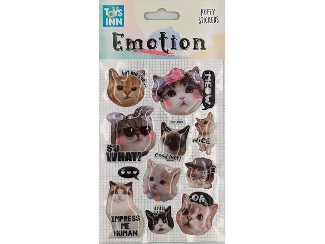 Stickers Emotions - Katte 8684 Stnux P6