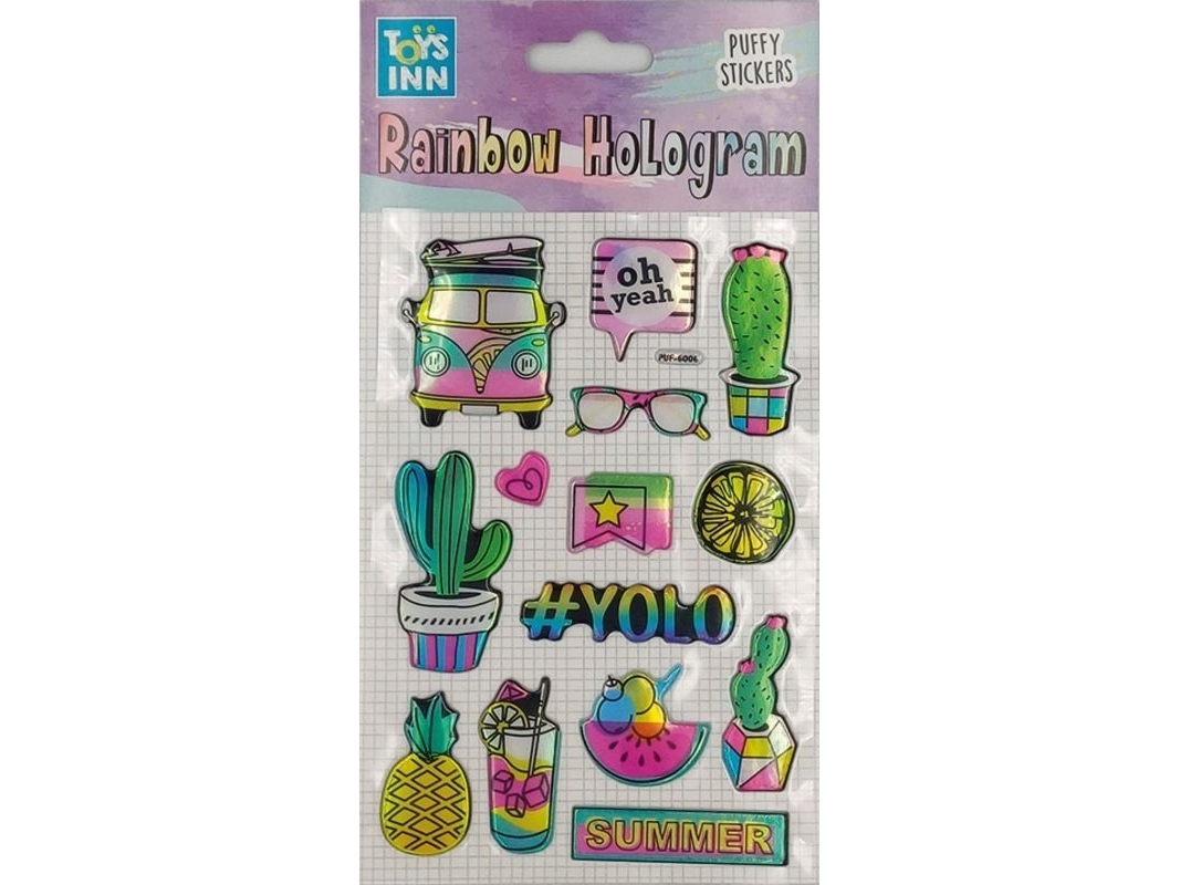 Stnux Regenbogen-Hologramm Sticker - Summer 8653 Stnux P6