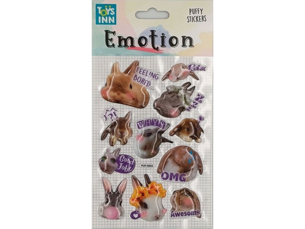Stnux Emotion-Klistermærker - Kaniner 8691 Stnux P6