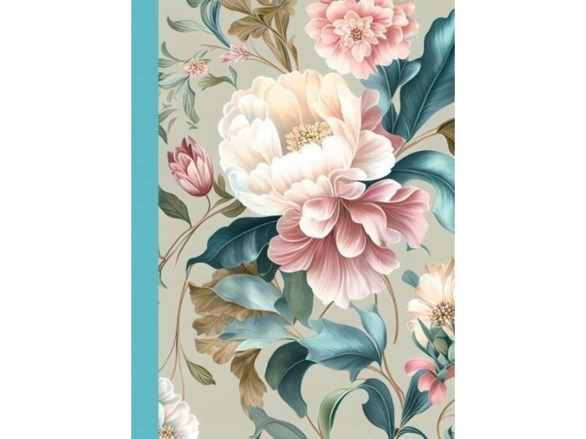 Frischer Notizblock Dekorativ 105X148/48K Gitter Tw Flora |