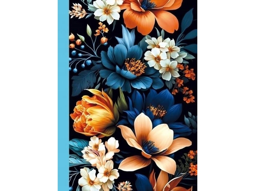 Frischer Notizblock Dekorativ 105X148/48K Gitter Tw Flora |