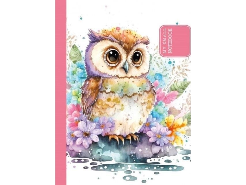Fresh Dekoratives Notizbuch 105X148/48K Uni Tw Sowa |