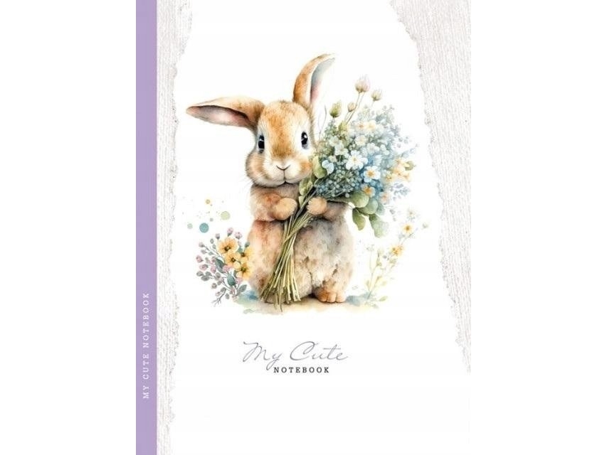 Frisches Dekoratives Notizbuch 143X200/48K Gitter Tw Bunny |
