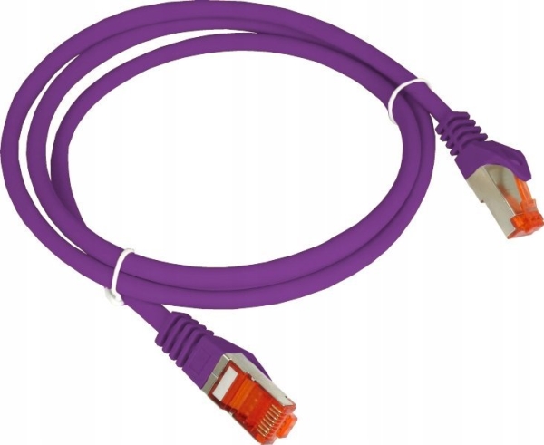 Alantec Patch-Kabel Alantec Cat.6A S/Ftp Lila 1M Lsoh