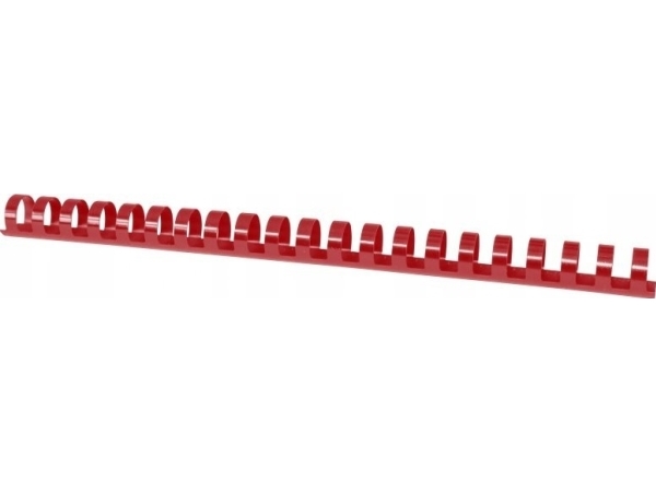 Toimistotuotteet OFFICE PRODUCTS sidontakammat, A4, 16mm (145 arkkia), 100 kpl, punainen