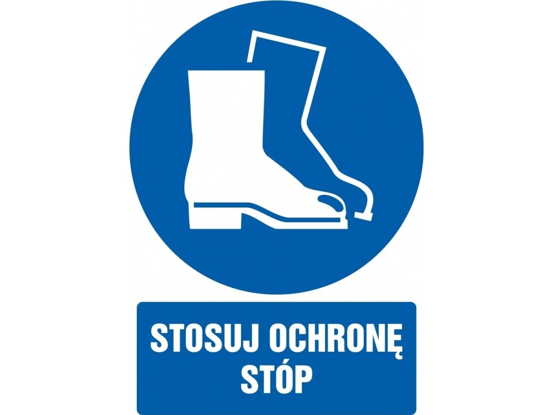 PROCERA skilt TDC – brug fodbeskyttelse