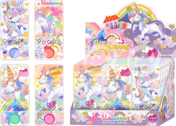 Trifox Vattenspel med enhörning A-0714 p24, mixpris per 1 st | Utomhusleksaker - Glasögon & Dykmaske - Vattenleksaker | GameStuff