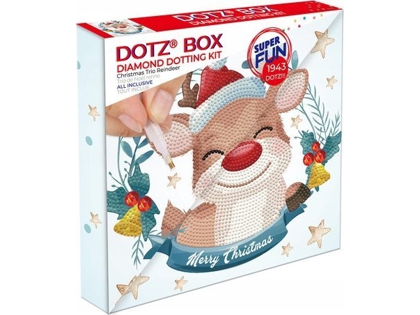 Diamond Dotz Diamond Dotz Dotz Box Christmas Trio Reindeer