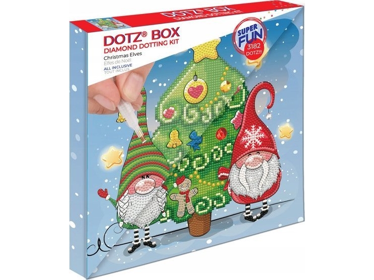 Diamond Dotz Diamond Dotz Dotz Box Christmas Elves