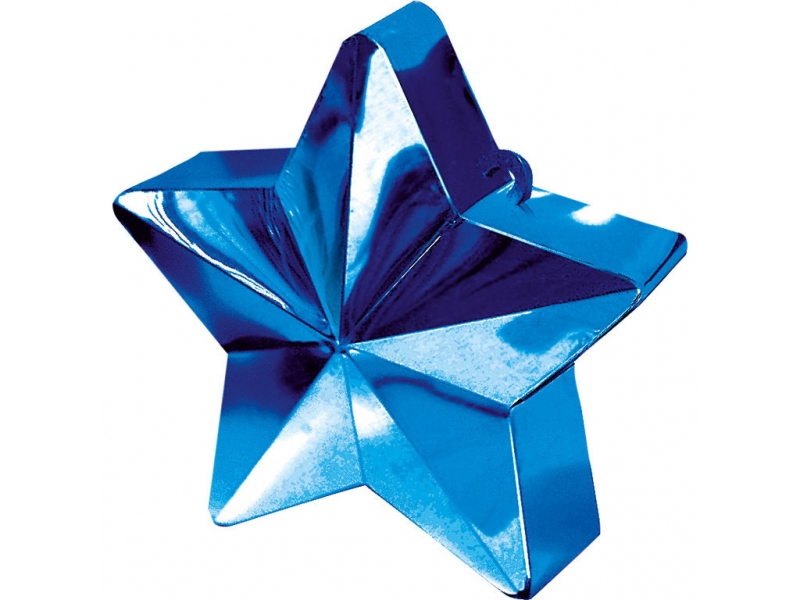 Amscan Blauer Stern Ballon Wiegt 170G