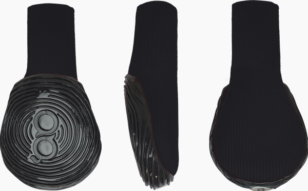 Goo-eez Monochromez, Black/Black, 2XS, 2 stk