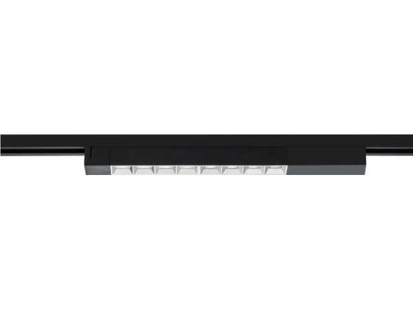 Dpm Led-Stromschienenstrahler, 20 W, 1500 Lm, 4000 K, Schwarz, X-Line