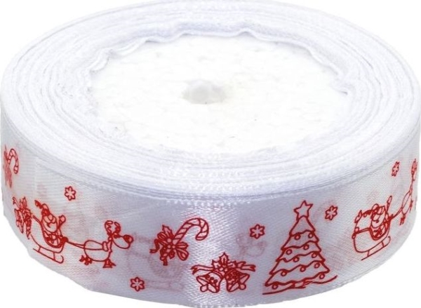 Brewis Weihnachts-Satinband 12Mm X 22M Farbe 12 Brewis
