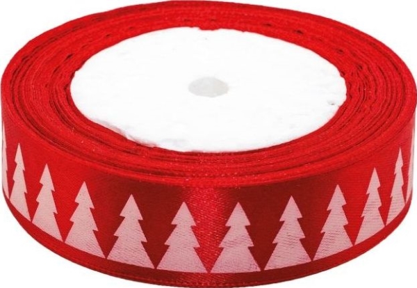 Brewis Weihnachts-Satinband 25Mm X 22M Farbe 1 Brewis