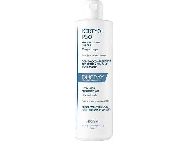 Ducray Kertyol P.S.O Ultra-Rich Cleansing Gel 400Ml For Psoriasis