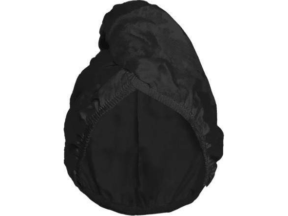 Glov_Hair Wrap Sport Hair Turban Black