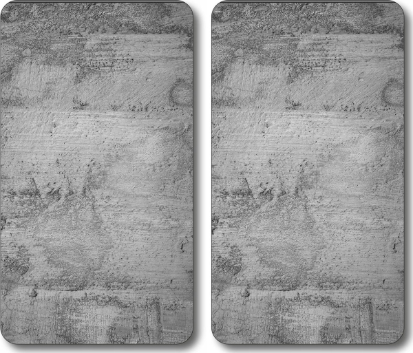 Kesper Schneidebrett Glas-Kochfeld-Schutzbrett, 2 Stück, Kesper, Stone Slate
