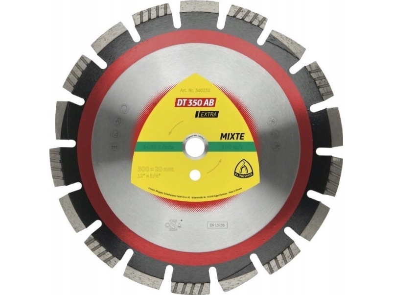 Klingspor K.Diam.Seg.Disc.350X3.2X20 Dt350ab Asfalt