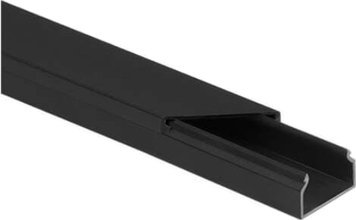 Stasinski Multiple wiring slat JUODA CLS 25x16 2m (PAKKE MED 10)