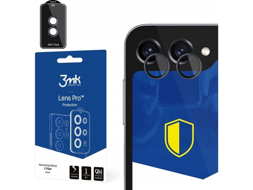 3Mk 3Mk Objektivschutz Pro Für Samsung Galaxy Z Flip 6, Schwarz