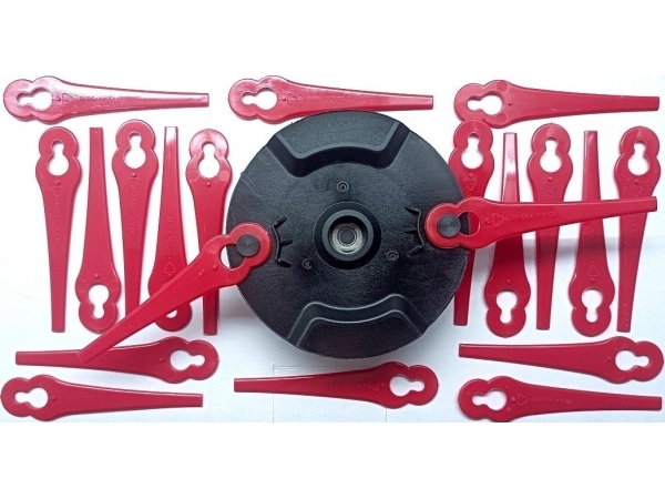 Dedra Trimmerin pää muoviterillä, 20kpl teriä