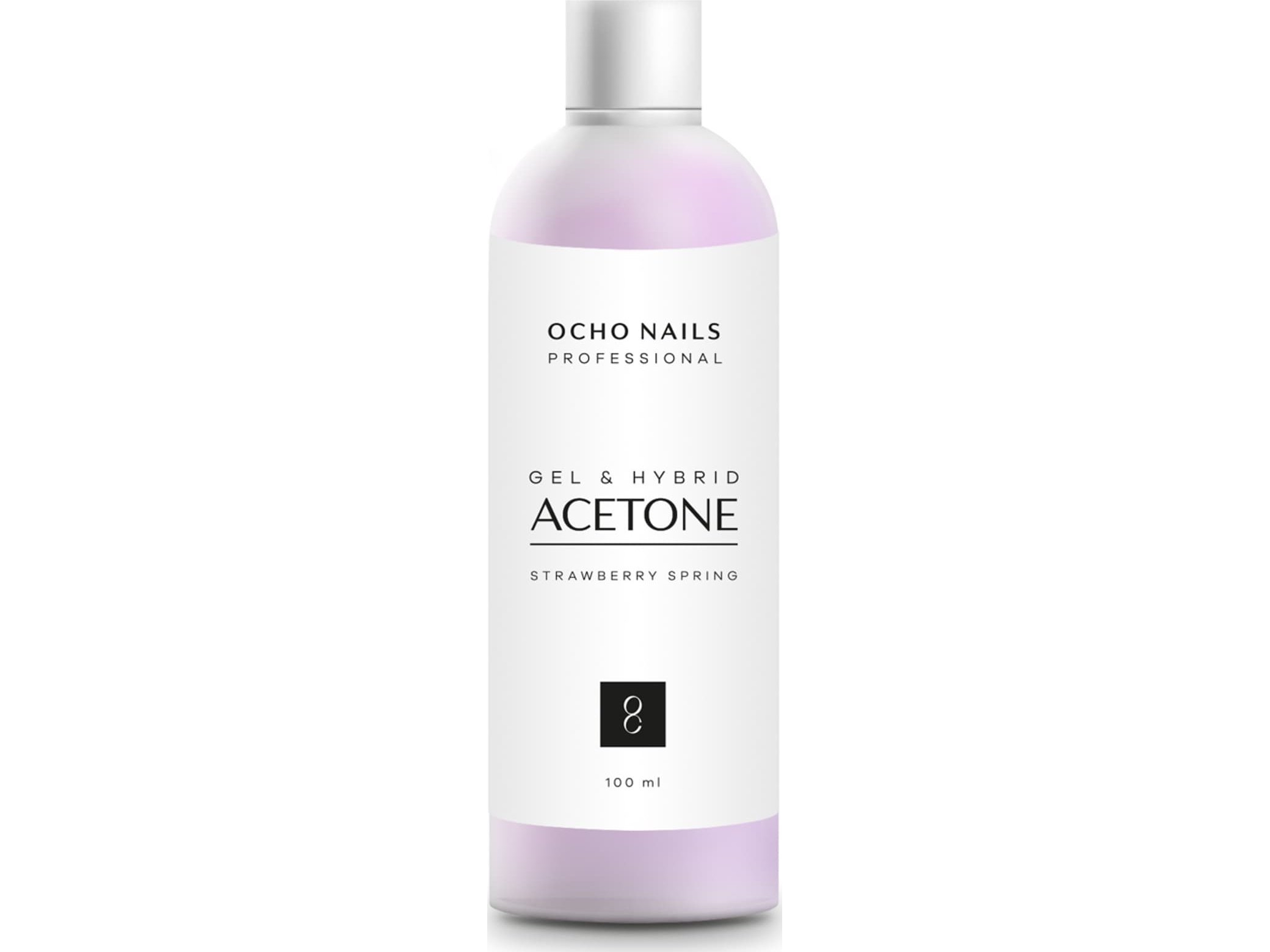 Activeshop Ocho Nails Erdbeere Aceton 100 Ml