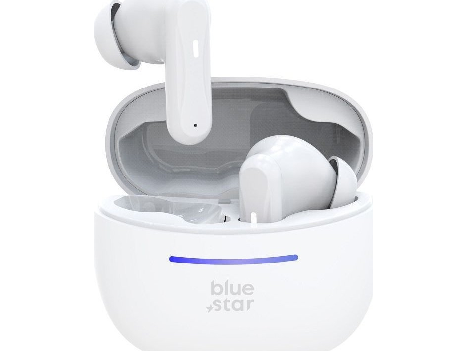 Blue Star Blue Star Trådløse Stereohovedtelefoner Tws Bk44 Hvid