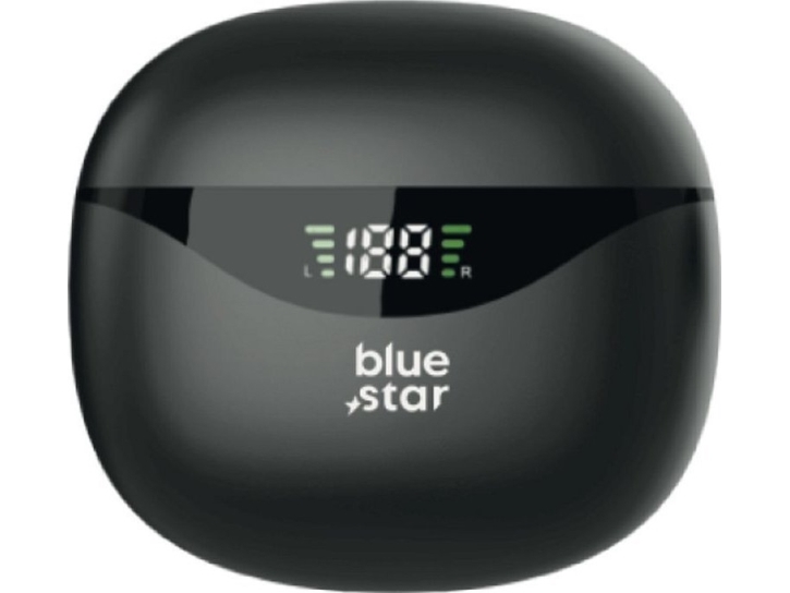 Blue Star-Hovedtelefoner Blue Star Trådløse Stereohovedtelefoner Tws T60 Sort